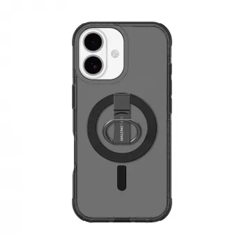 AMAZINGTHING Titan Pro Grip Ring Set cover til Apple iPhone 17 med MagSafe - sort