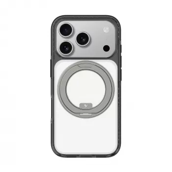 AMAZINGTHING Titan Pro MagSpin cover til iPhone 17 Pro, MagSafe-kompatibel, grå