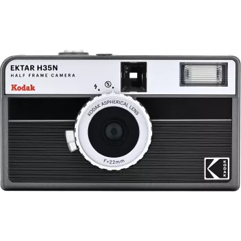 Kodak EKTAR H35N kamera stribet sort