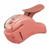 KOKUYO Harinacs SMALL+ hæftemaskine uden klammer, laksefarvet pink, kapacitet 5 ark (SLN-MSH305VP)