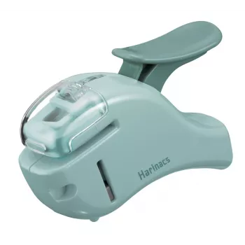 KOKUYO Harinacs SMALL+ hæftemaskine uden klammer, lyseblågrøn (SLN-MSH305GB)