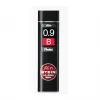 Pentel C279-BO Super Hi-Polymer Miner 0,9 mm B sort 36 miner Æske