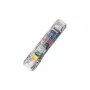 Rapesco Supaclip 40 dispenser - sort/sølv - 40 ark kapacitet - 8 clips inkluderet