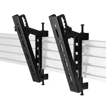 B-TECH BT8390-VESA200T/B monteringsskinner - 70 kg (par) sort