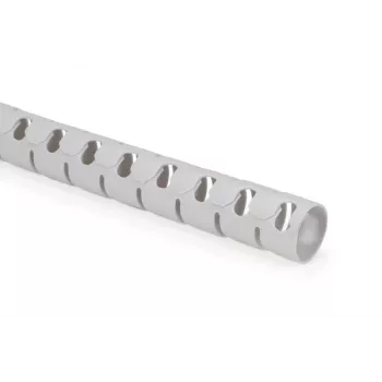 HellermannTyton HWPP25L2 Cable Management Spiral Wrap - Grey - 2m - 25mm - Polypropylene