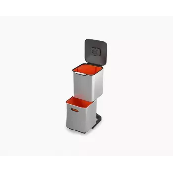 Joseph Joseph affaldsbeholder Totem 40 L rustfrit stål