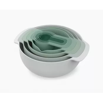 Joseph Joseph Nest 9 Plus 9-delt sæt, Sage (40112)