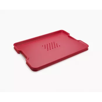 Joseph Joseph Cut&Carve Plus dobbeltsidet XL-skærebræt rød