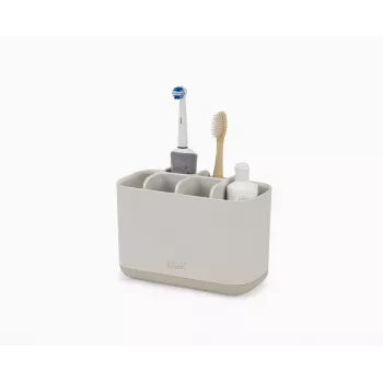 Joseph Joseph EasyStore Large Matt Ecru tandbørsteholder