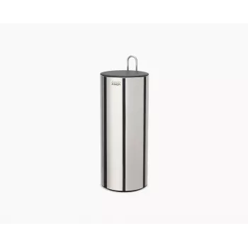 Joseph Joseph EasyStore Luxe toiletpapirholder i rustfrit stål med skjult rum