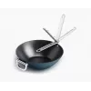 Joseph Joseph Space foldehåndtag keramisk non-stick wok 32 cm blå