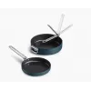 Joseph Joseph Space Fold Handle keramisk slip-let 2-delt blåt stegepandesæt