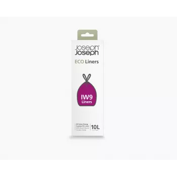Joseph Joseph IW9 10L tilpassede genbrugte grå affaldsposer (20 poser)