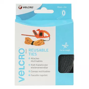 VELCRO ONE-WRAP velcrobånd 30 mm x 5 m sort