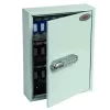 Phoenix Safe KC0601E nøgleskab - grå - 42 kroge - elektronisk lås - vægmontering - 270 x 80 x 350 mm