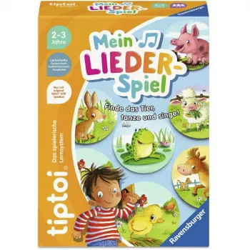 Ravensburger tiptoi Mein Lieder-Spiel Interaktiv Sangbog (Tysk)
