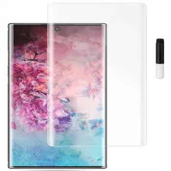 Evelatus Samsung Galaxy Note 10 Plus Klar Glas UV + Lim