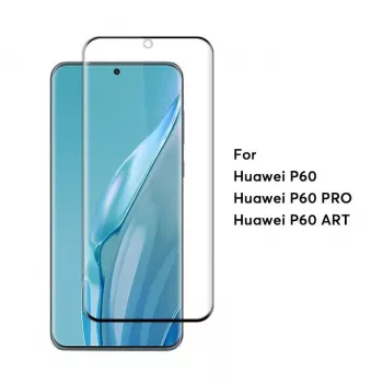 Evelatus Huawei P60 Pro 2.5D Full Cover Japan Glue Glass Anti-Static Skærmbeskytter