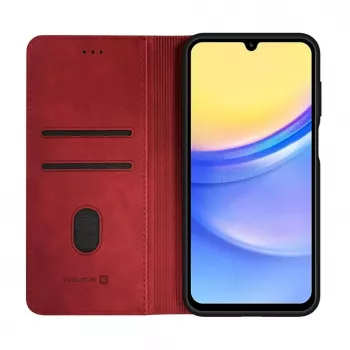 Evelatus Samsung Galaxy A15 Book Case Folio rød