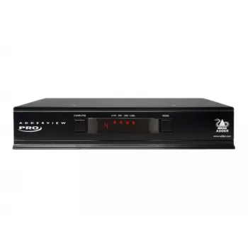 Adder AdderView 4PRO DisplayPort KVM audio-switch 4 porte 1 bruger desktop