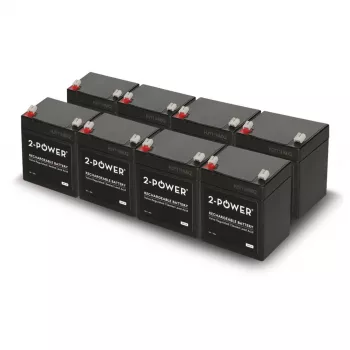 2-Power Replacement Battery Kit Cells Only - batteri - 5000 mAh