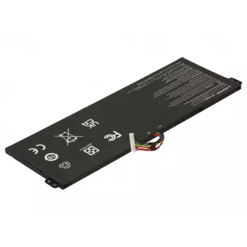 2-Power hovedbatteripakke - 3400 mAh - 11,1V - Li-ion - sort - til Dell Latitude E7440/E7450