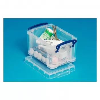 Really Useful Opbevaringsboks 1,6L Transparent 19,5 x 13,5 x 11,0 cm