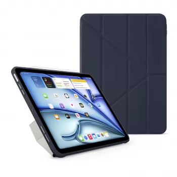 Pipetto Origami No1 Original Case til iPad Air 11 (M2/M3) / iPad Air 10.9 (4./5. gen.), mørkeblå