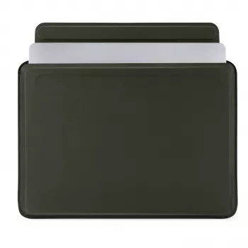Pipetto Ultra Slim Sleeve til MacBook 13/14, mørkegrøn