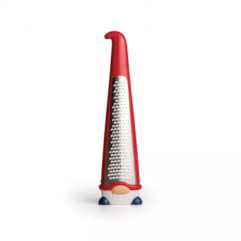OTOTO Pepito Universal Grater - Dachshund Dog Shape, Stainless Steel, Black