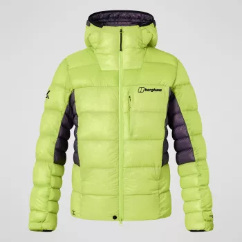 Berghaus MTN Arete Ultra Down Hoody - Spark / Purple Planet (Størrelse M)