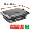 FRITEL WaffleTastic CW 3628 Kombi-grill Metallic Antracit