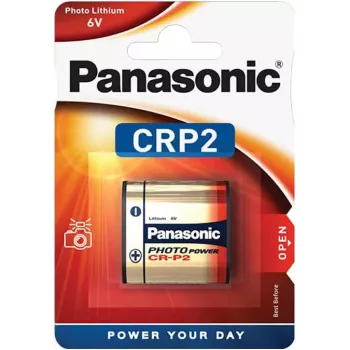Panasonic CRP2 1BL 6V lithiumbatteri (1400 mAh)
