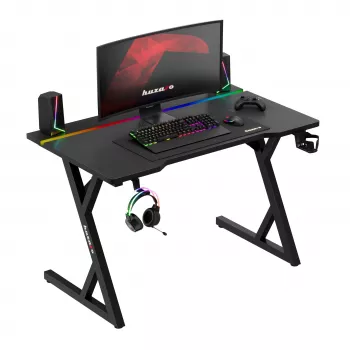 Huzaro Hero 2.4 RGB sort gaming-skrivebord