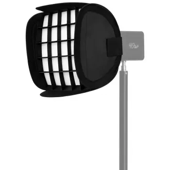 Newell 25 cm firkantet softbox Mini Bowens-fatning til Tara-lampe