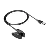 Akyga AK-SW-38 lade- og datakabel til Suunto 3 / 5 / Fitness / Ambit, USB-A, 1 m, sort