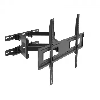 Akyga AK-MB-10 drejeligt TV-vægbeslag, 37-70 inch, 50 kg, VESA 600x400, drejning ±45°, tilt ±20°, sort