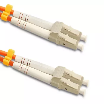Qoltec fiberoptisk patchkabel LC/UPC til LC/UPC multimode OM2 duplex 20 m