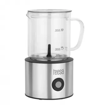 TEESA Milk Frother AROMA F60 500W Black/Silver