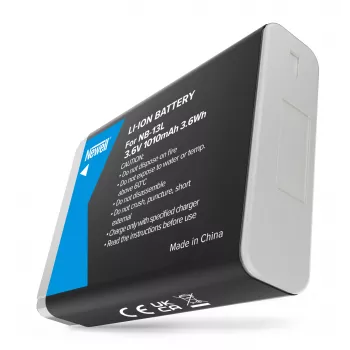 Newell erstatningsbatteri NB-13L til Canon