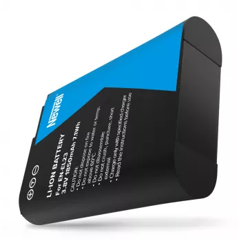 Newell erstatningsbatteri til Nikon EN-EL23, 1850mAh, 7,0Wh, Li-Ion