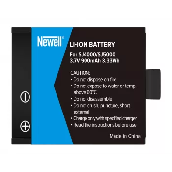 Newell erstatningsbatteri til SJ4000 / SJ5000 til SJCam