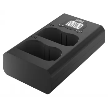 Newell Dual-Channel USB-C oplader DL-USB-C til Nikon EN-EL15 batterier