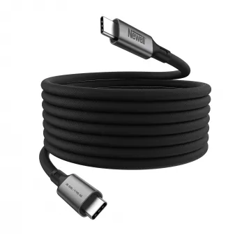 Newell magnetisk USB-C til USB-C 3.2 Gen 2 kabel - 1 m, Grafit