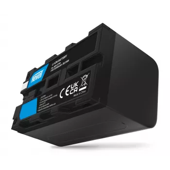 Newell erstatningsbatteri NP-F770 til Sony-camcordere, 4400mAh, 7,4V Li-Ion