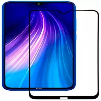 Evelatus Xiaomi Redmi Note 8 / Redmi Note 8 2021 2.5D Full Cover Japan Glue antistatisk hærdet glas skærmbeskytter
