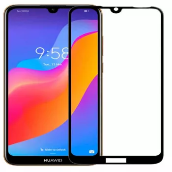 Evelatus Huawei Y7 2019 / Y7 Pro 2019 2.5D Full Cover Japan Glue Glas Anti-Static Skærmbeskytter
