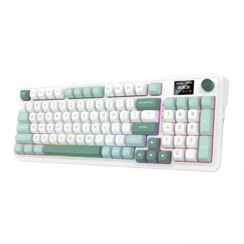 Redragon Galatin Pro K719WG-RGB-PRO tri-mode trådløst mekanisk gaming-tastatur (98 taster, hot-swappable, RGB, sort)