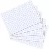 Herlitz Karteikort A7, kvadreret 5 mm, 170 g/m², hvid, 100 stk. (10621431)