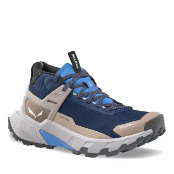 Salewa Pedroc 2 Mid PTX Damevandrestøvler - Navy Blazer/Quicksand - UK 6.5 (EU 40)
